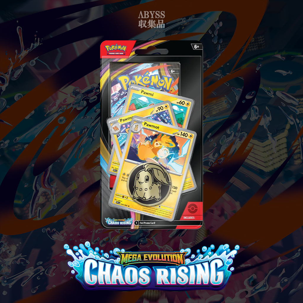 Pokémon - Mega Evolution: Chaos Rising - Pawmot Premium Checklane Blister (ENG)