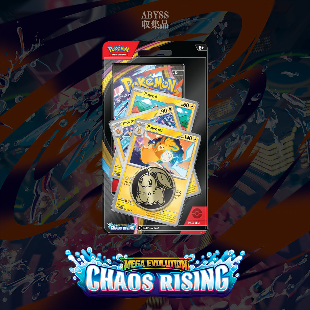 Pokémon - Mega Evolution: Chaos Rising - Pawmot Premium Checklane Blister (ENG)