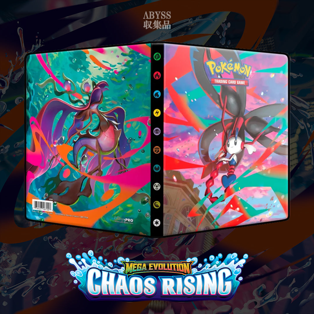 Pokémon - Mega Evolution: Chaos Rising - Ultra Pro 4-Pocket Binder