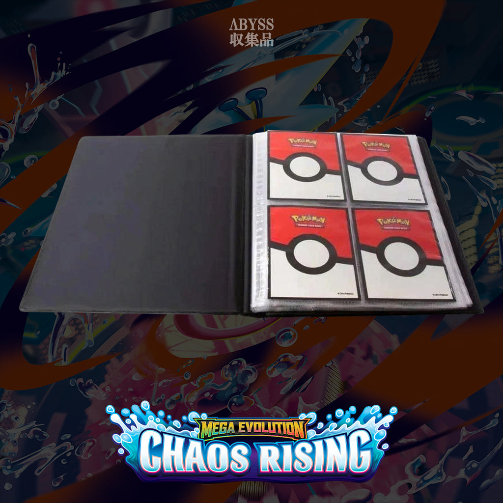 Pokémon - Mega Evolution: Chaos Rising - Ultra Pro 4-Pocket Binder